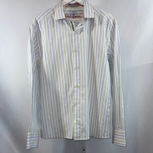Robert Graham Striped Button Down Shirt